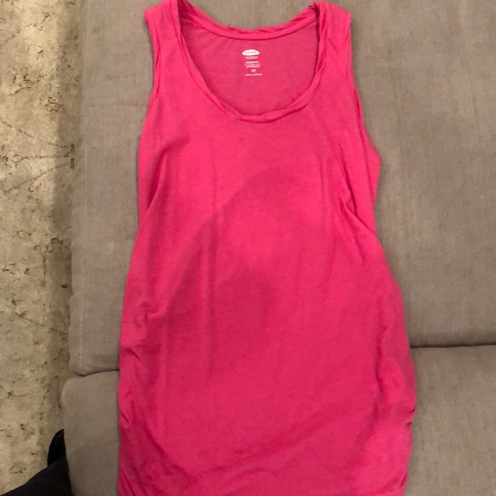 Cute maternity tank